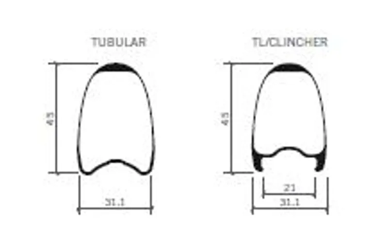Vision Metron 45 SL Disc Carbon Road Wheelset Centre Lock-2